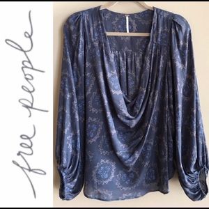 Free People Bohemian Scoop Neck Top - L/XL